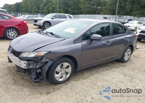2015 Honda Civic Lx from USA, damaged, VIN 19XFB2F51FE094537